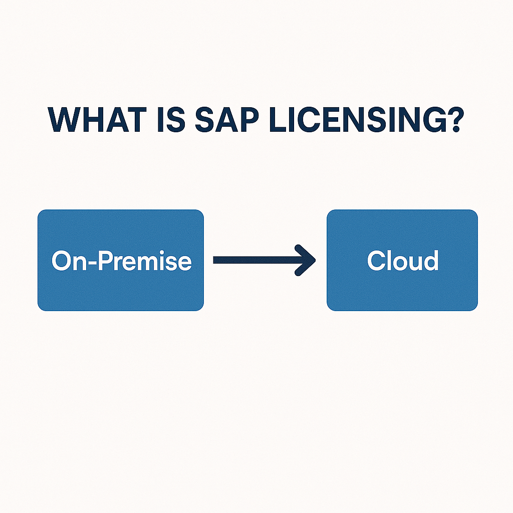 What is SAP Licensing - On Premise To Cloud Models
