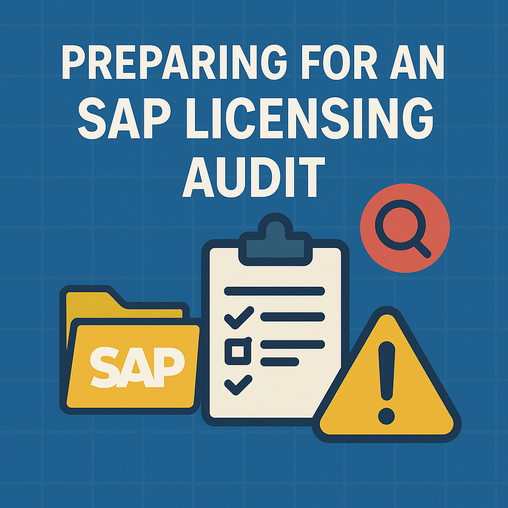Preparing for an SAP Licensing Audit