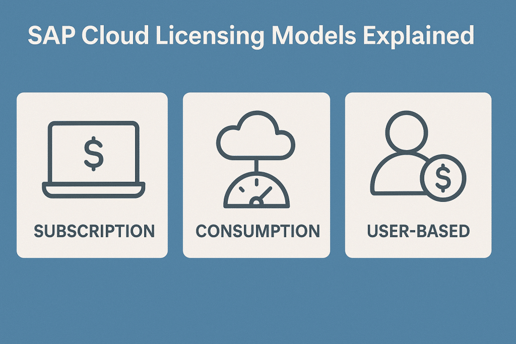SAP Cloud Licensing Models Explained