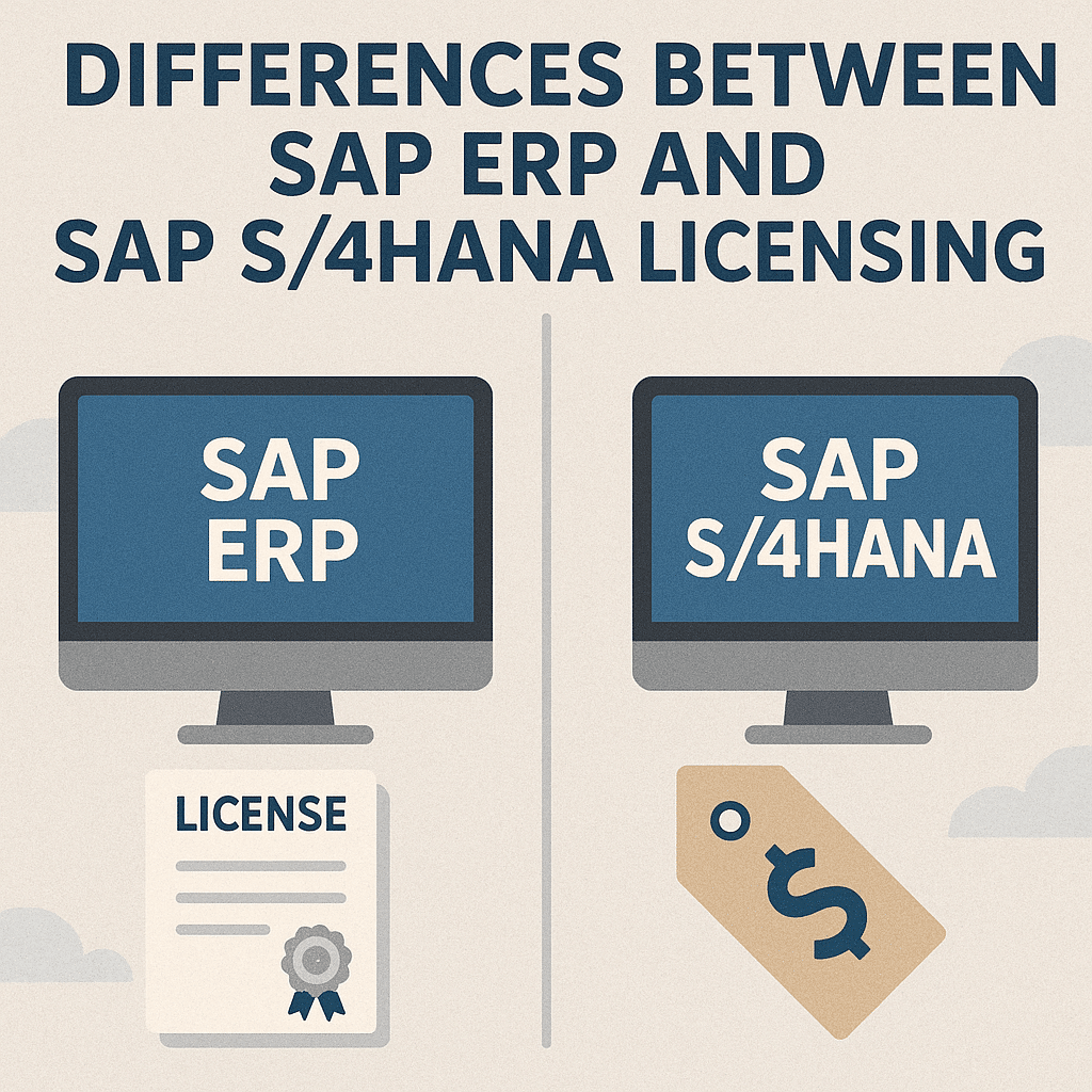 SAP EC vss SAP S4HANA Licensing