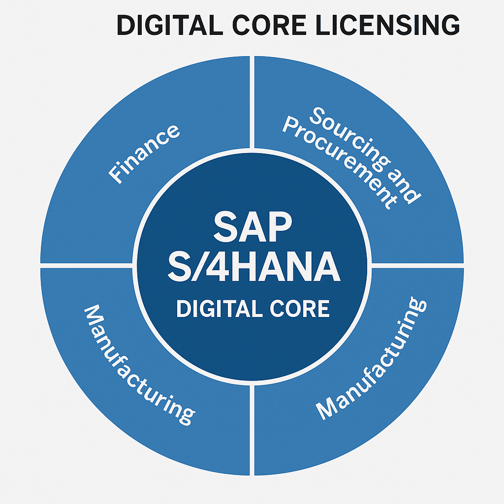 SAP S4HANA Digital Core Licensing