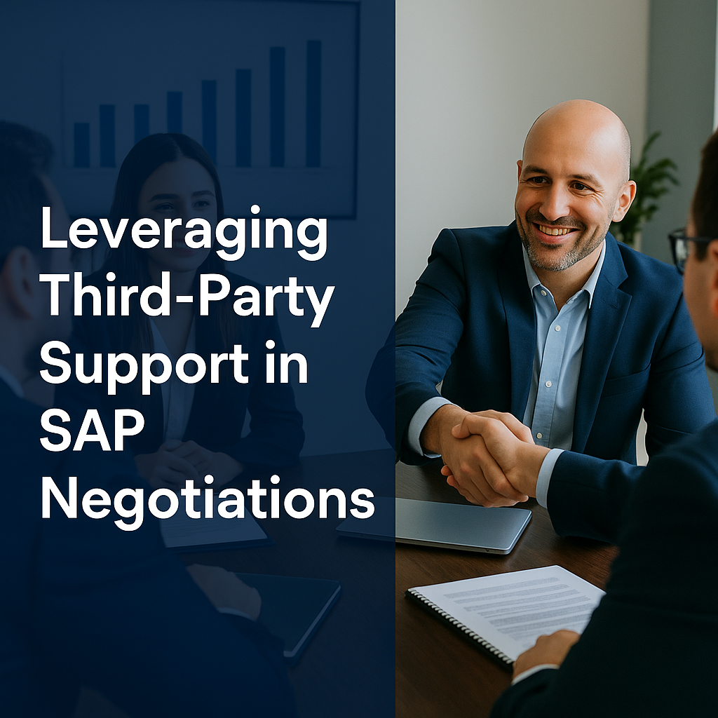 Leveraging Third-Party Support in SAP Negotiations