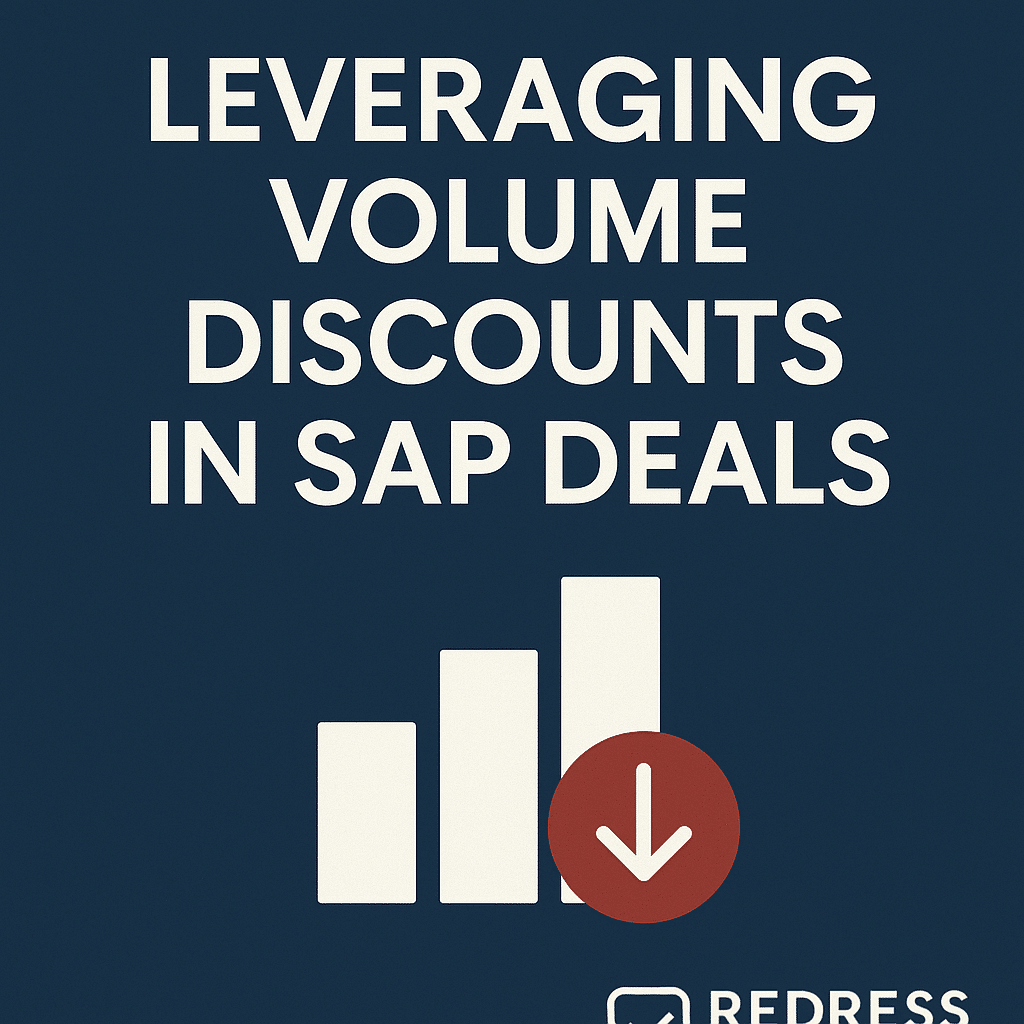 Leveraging Volume Discounts in SAP Deals