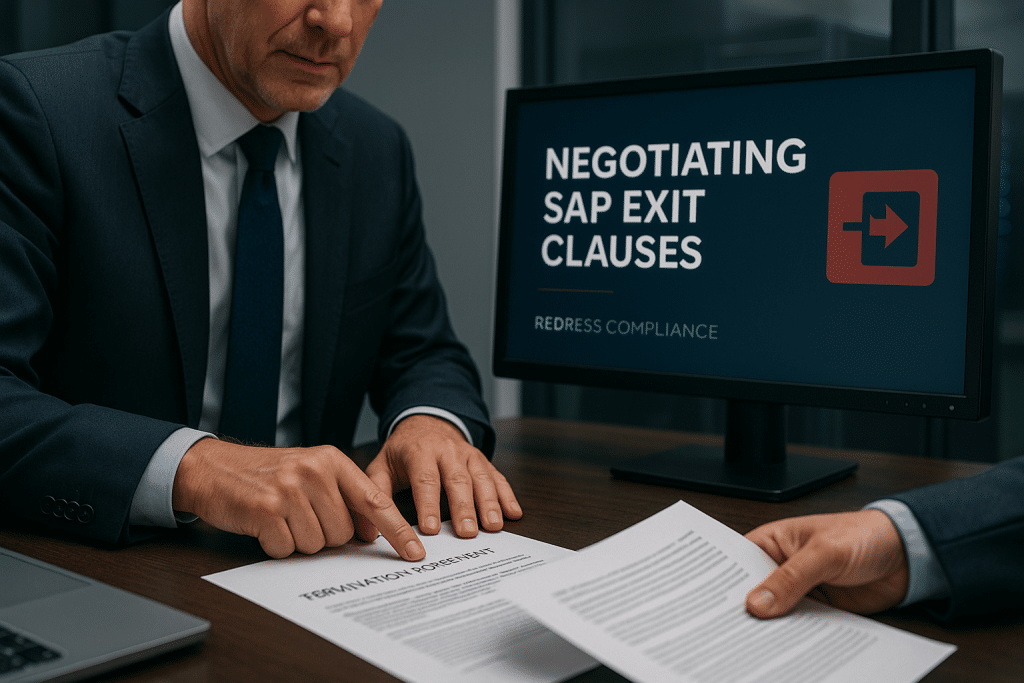Negotiating SAP Exit Clauses