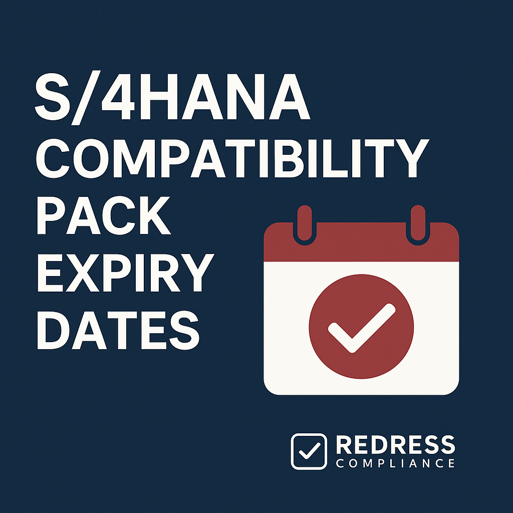 S4HANA Compatibility Pack Expiry Dates