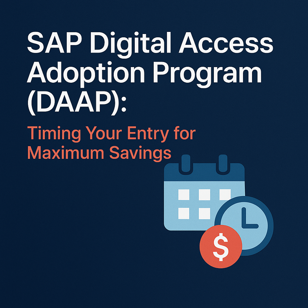 SAP Digital Access Adoption Program (DAAP)