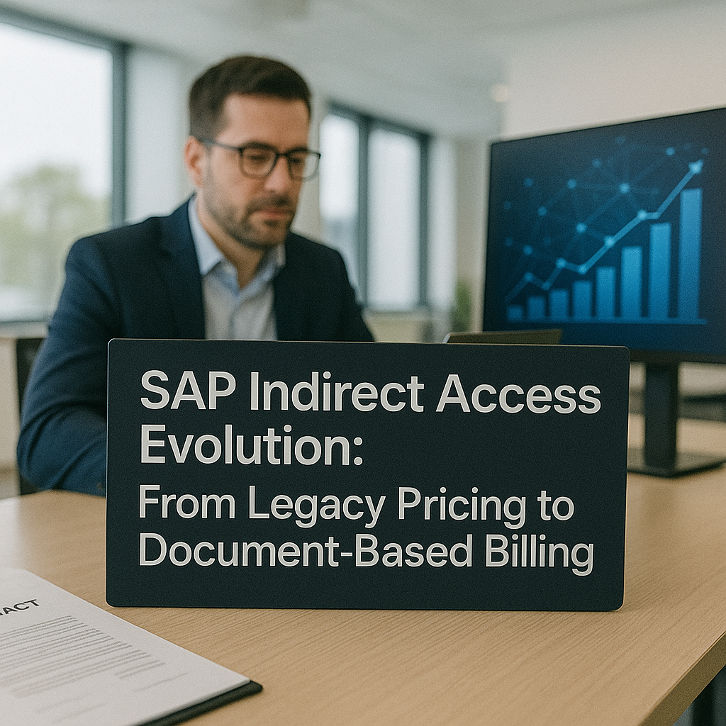 SAP Indirect Access Evolution From Legacy Pricing to Document-Based Billing