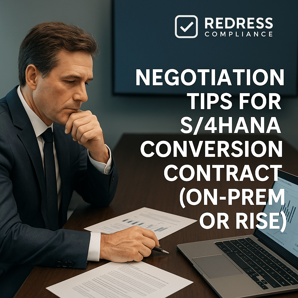 Negotiation Tips for Your S4HANA Conversion Contract